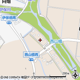 愛知県豊田市四郷町西山16周辺の地図