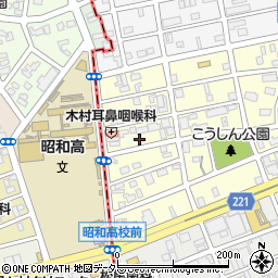 愛知県名古屋市天白区元八事1丁目55周辺の地図
