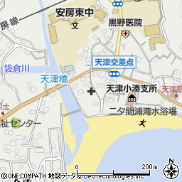 千葉県鴨川市天津1074周辺の地図