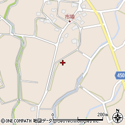 岡山県津山市市場992周辺の地図