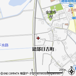 滋賀県東近江市建部日吉町165周辺の地図