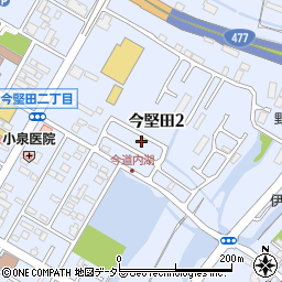 滋賀県大津市今堅田2丁目29-68周辺の地図