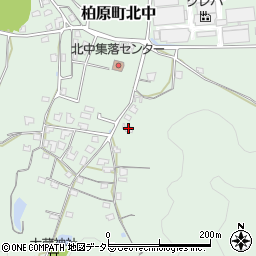 兵庫県丹波市柏原町北中211周辺の地図