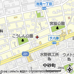 愛知県名古屋市天白区元八事1丁目227周辺の地図