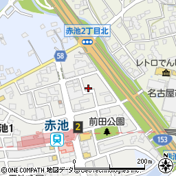 愛知県日進市赤池2丁目308周辺の地図