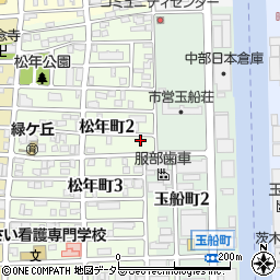 愛知県名古屋市中川区松年町2丁目47周辺の地図