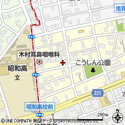 愛知県名古屋市天白区元八事1丁目52周辺の地図