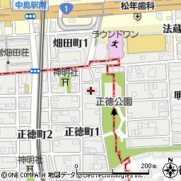 宝正徳公園ハイツ周辺の地図