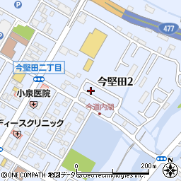 滋賀県大津市今堅田2丁目29-60周辺の地図