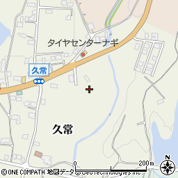 岡山県勝田郡奈義町久常339周辺の地図