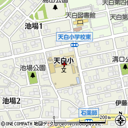 名古屋市立天白小学校周辺の地図