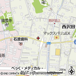 セブンイレブン沼津西沢田店周辺の地図