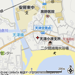 千葉県鴨川市天津1102周辺の地図