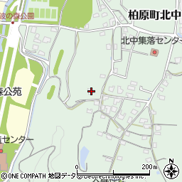 兵庫県丹波市柏原町北中498周辺の地図