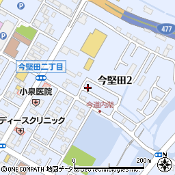 滋賀県大津市今堅田2丁目29-61周辺の地図