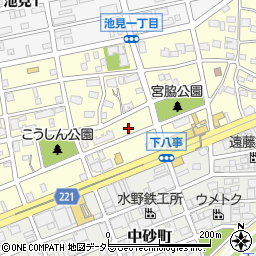 愛知県名古屋市天白区元八事1丁目235周辺の地図