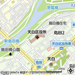 愛知県名古屋市天白区周辺の地図