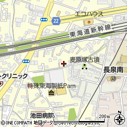 静岡県駿東郡長泉町本宿192-5周辺の地図