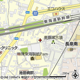 静岡県駿東郡長泉町本宿192周辺の地図