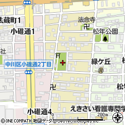 昭明公園周辺の地図