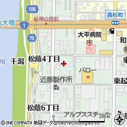 愛知県名古屋市中川区下之一色町松蔭４丁目20周辺の地図