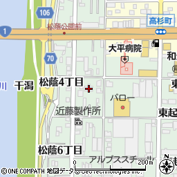 愛知県名古屋市中川区下之一色町松蔭４丁目20周辺の地図