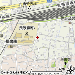 静岡県駿東郡長泉町下土狩1671周辺の地図