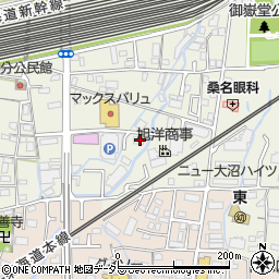 静岡県駿東郡長泉町下土狩374-4周辺の地図