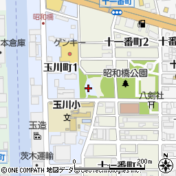 愛知県名古屋市中川区熱田新田東組周辺の地図
