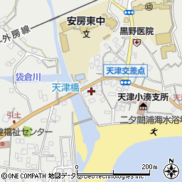 千葉県鴨川市天津1072周辺の地図