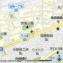 愛知県名古屋市天白区元八事2丁目32周辺の地図