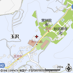 玉沢昭寿園周辺の地図