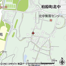 兵庫県丹波市柏原町北中339周辺の地図