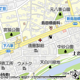 松波動物病院・天白周辺の地図