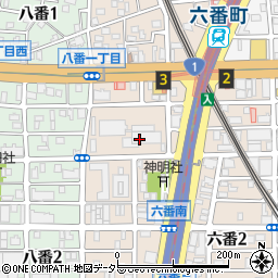 愛知県工業塗装協組周辺の地図