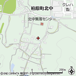 兵庫県丹波市柏原町北中3301周辺の地図