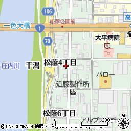 愛知県名古屋市中川区下之一色町松蔭４丁目27周辺の地図