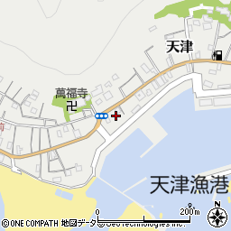 千葉県鴨川市天津1381周辺の地図