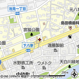 キャデラック・サーブ・ハマー名古屋周辺の地図