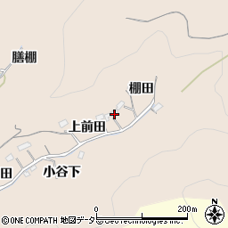 愛知県豊田市寺下町上前田周辺の地図