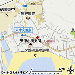 千葉県鴨川市天津1153周辺の地図