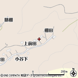 愛知県豊田市寺下町（上前田）周辺の地図