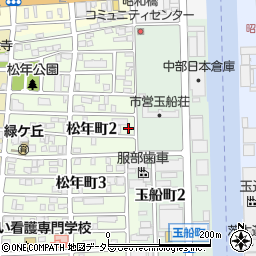 愛知県名古屋市中川区松年町2丁目44-1周辺の地図