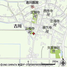 滋賀県野洲市吉川1204-2周辺の地図