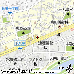 愛知県名古屋市天白区元八事2丁目36周辺の地図