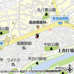 東栄事業株式会社　セリエ島田給油所周辺の地図