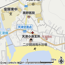 千葉県鴨川市天津1101周辺の地図