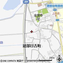 滋賀県東近江市建部日吉町119周辺の地図