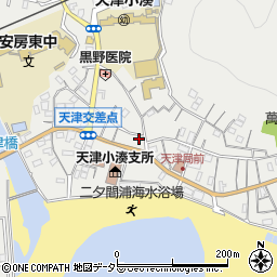 千葉県鴨川市天津1109周辺の地図