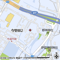 滋賀県大津市今堅田2丁目31-46周辺の地図